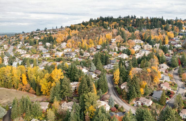 Homes in Pacific Northwest