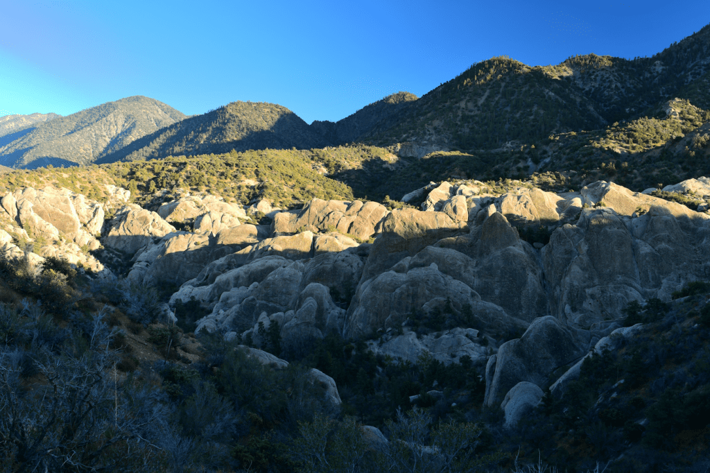 Devil's Punchbowl at San Andreas Fault, California